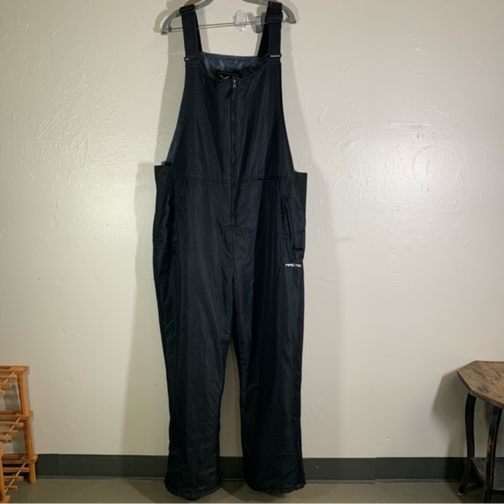 Ski Bib plus size 4X Arctix black ski pants overalls zipper waterproof snowboard